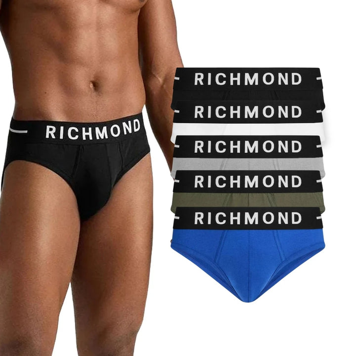 Mens Low Waist Premium Cotton Briefs Underwear