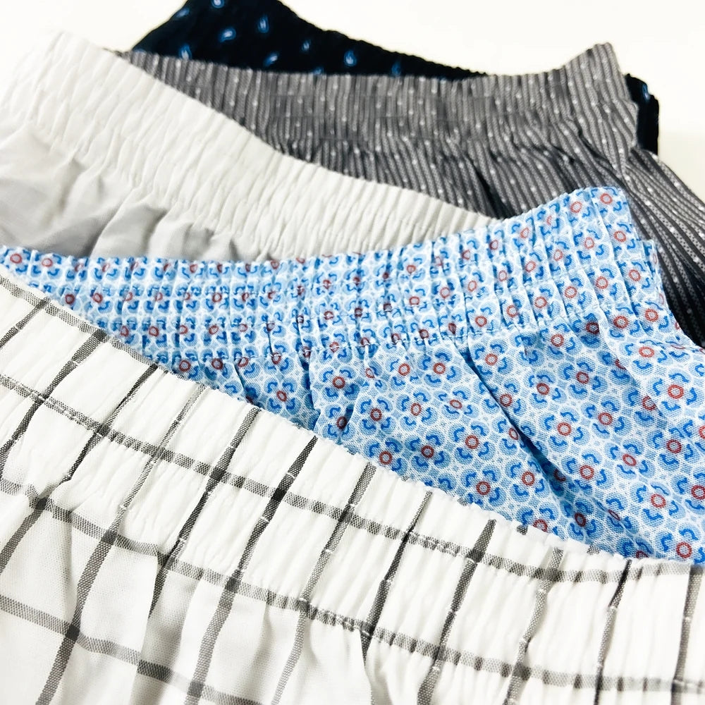 Bulk Buy Mens Soft Breathable Cotton Woven Trunk Boxer