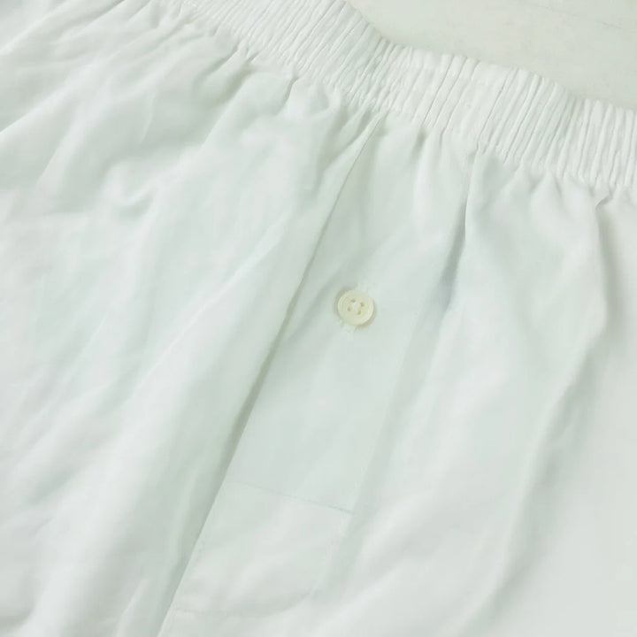 Mens Soft Breathable Cotton Woven Trunk Boxer Wholesale