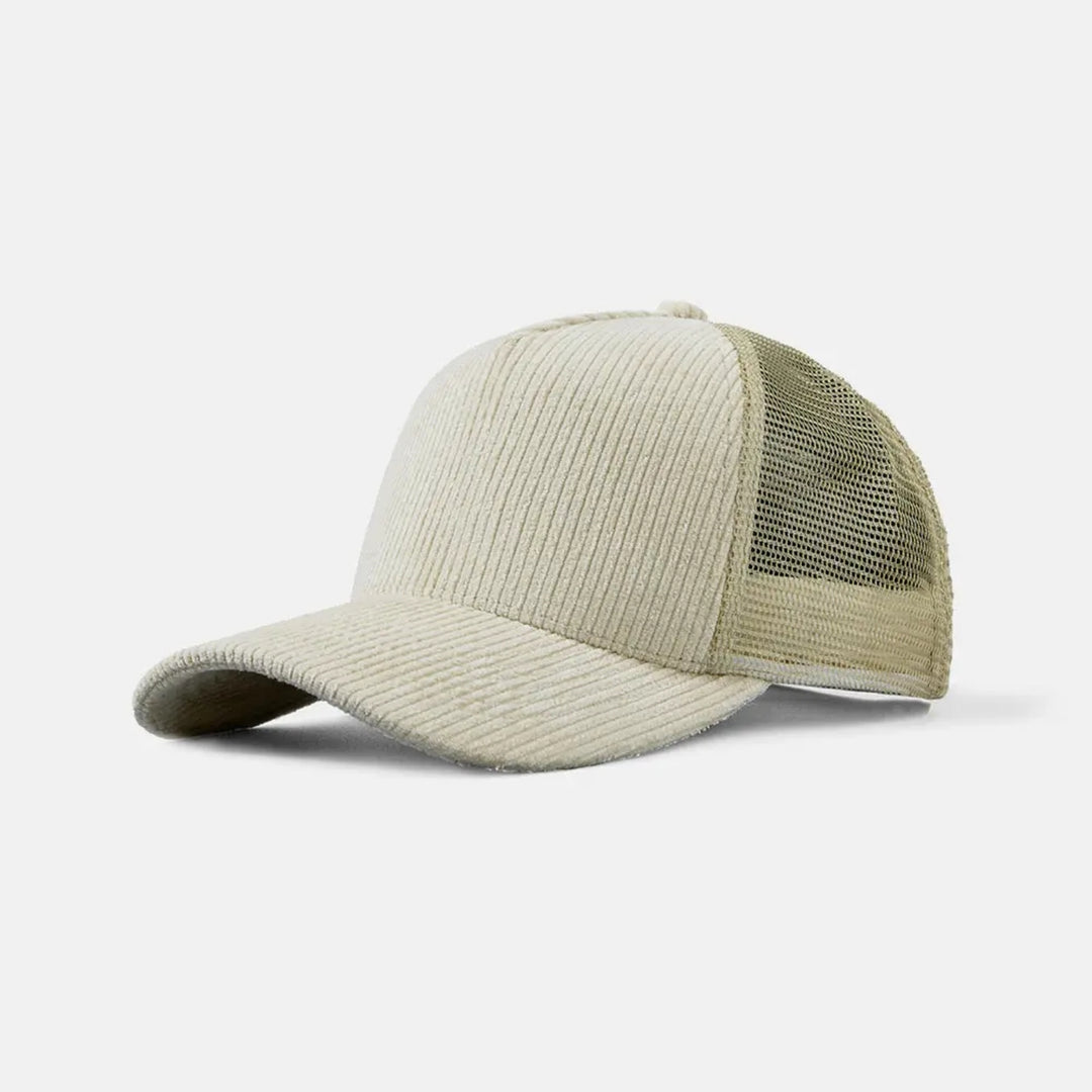 Blank 5 Panel Corduroy Trucker Hat Wholesale