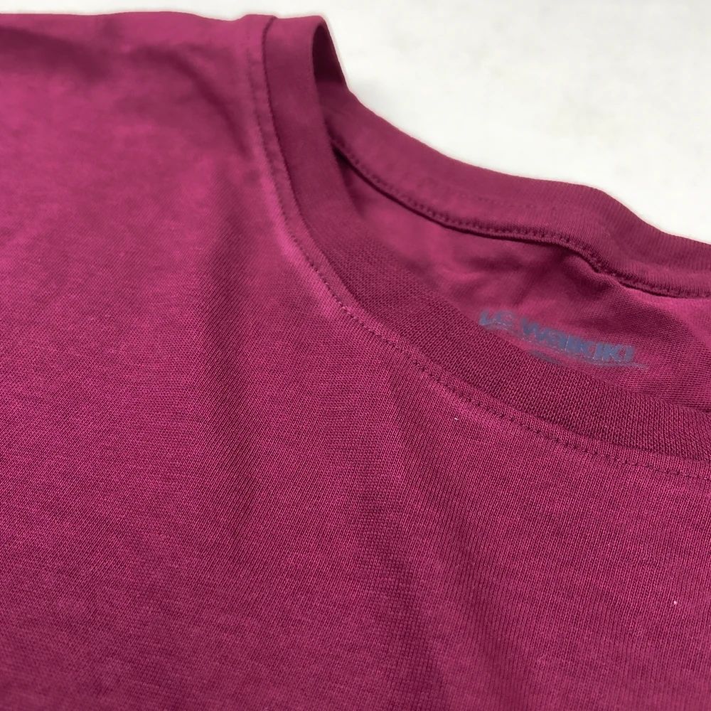 Mens Full Sleeve Crew Neck Jersey Cotton Embroidery T-Shirt