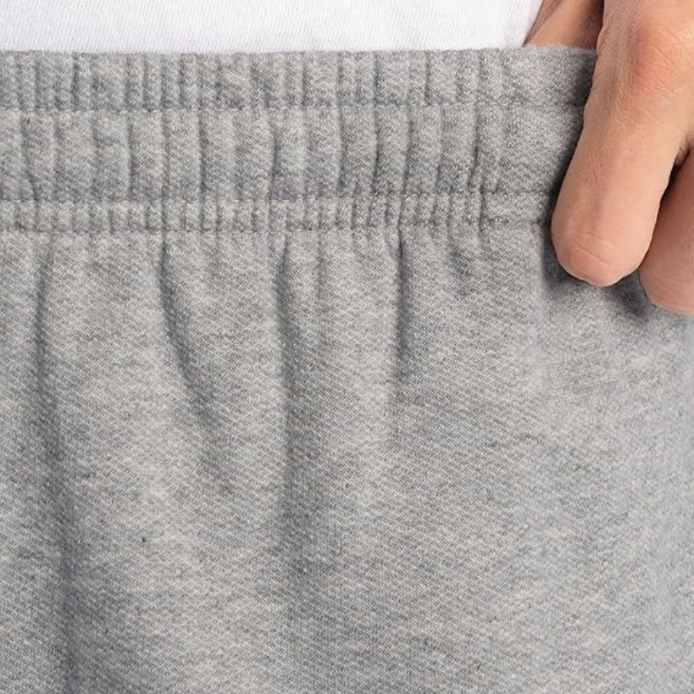 Fleece Elastic Bottom Sweatpants with Pockets, Relaxed Fit, Moisture Wicking, Breathable