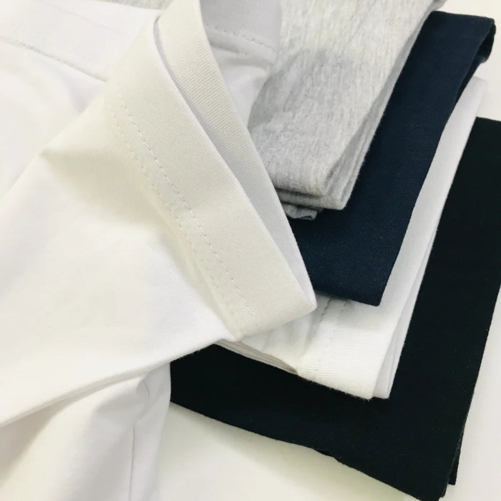 Dame Basic Ensfarvede Bomuldsleggings i Hel Længde 