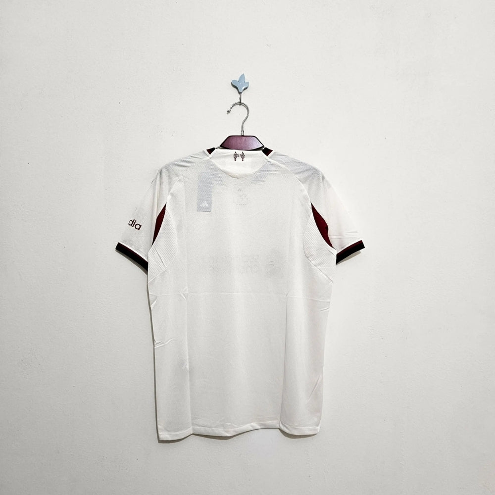 Liverpool Away Kit 25/26 Off-White Jersey