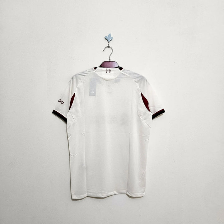 Liverpool Away Kit 25/26 Off-White Jersey