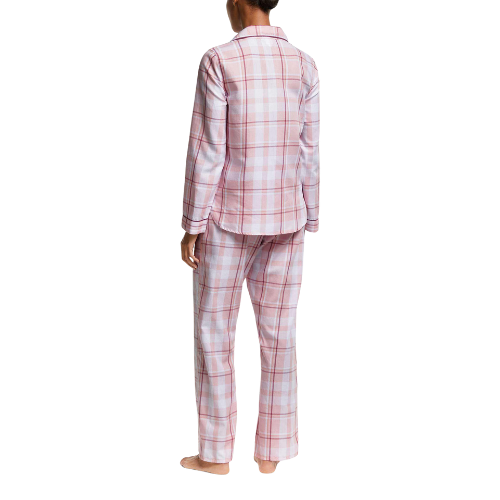Women's Polyester Spandex Pajamas Checkered Nightgowns