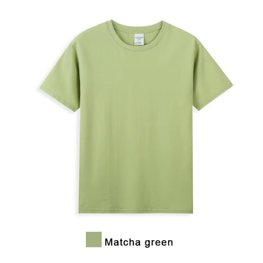 Køb stort T-shirt i oversized størrelse 100% bomuld med høj GSM 