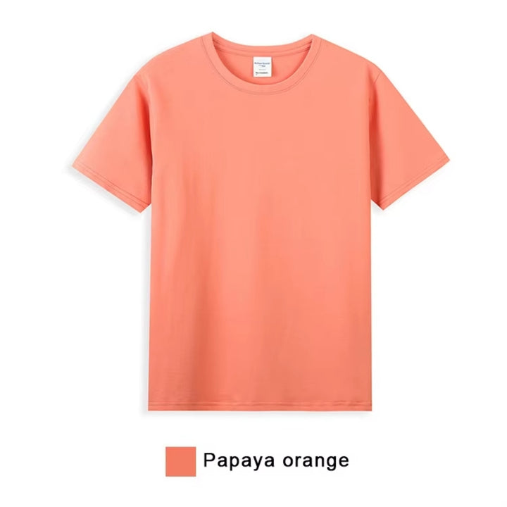 Køb stort T-shirt i oversized størrelse 100% bomuld med høj GSM 