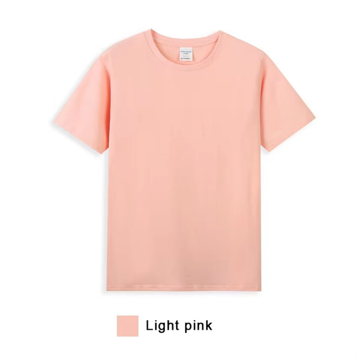 Køb stort T-shirt i oversized størrelse 100% bomuld med høj GSM 