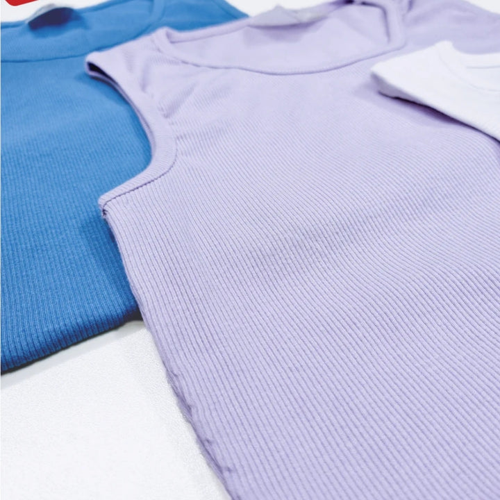 Women's Ribbed Stretch Cotton Tank Top