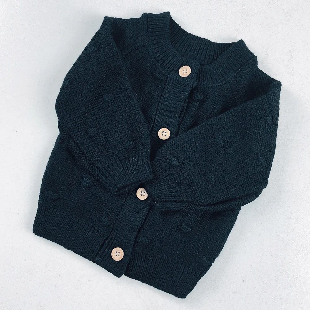 Baby Girls Cotton Knitted Cardigan Wholesale