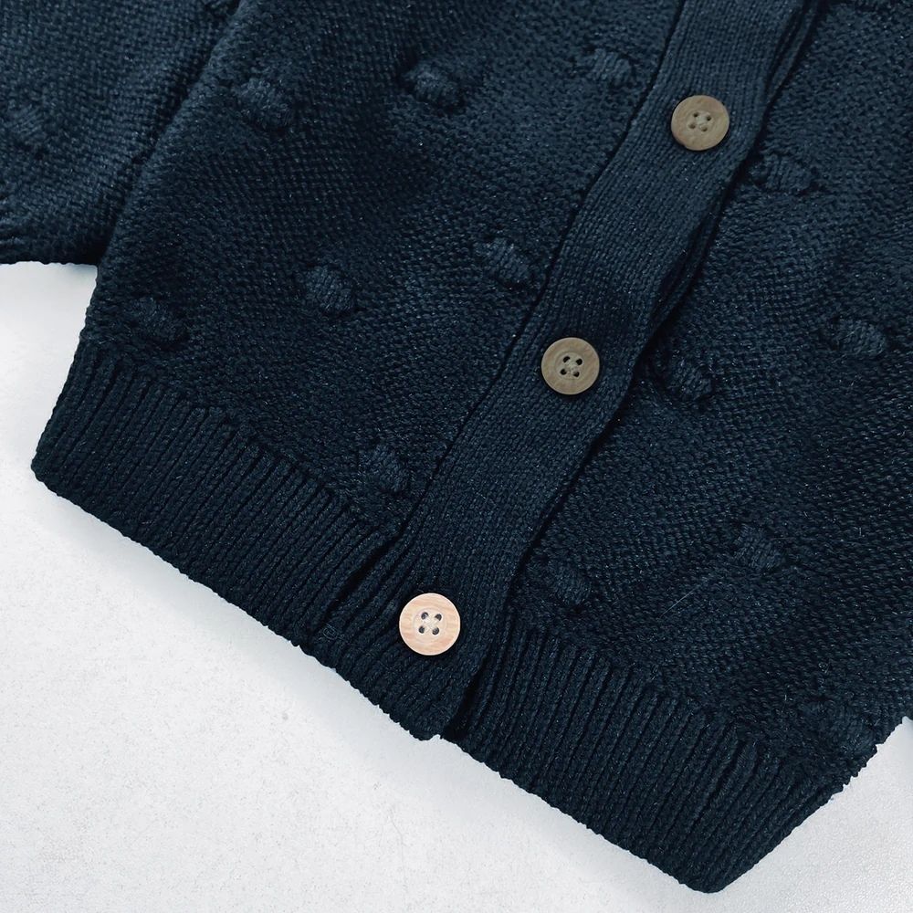 Baby Girls Cotton Knitted Cardigan Wholesale