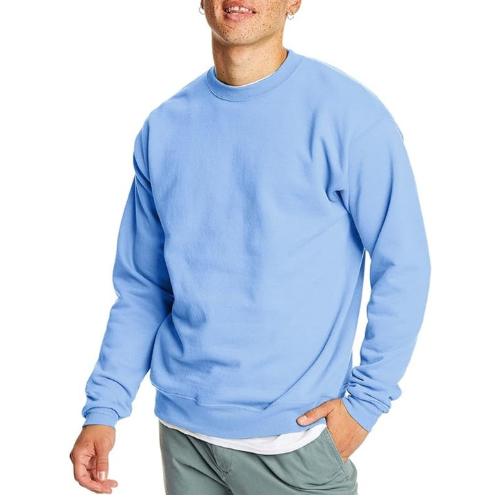 Engros pullover-sweatshirt med rund hals 