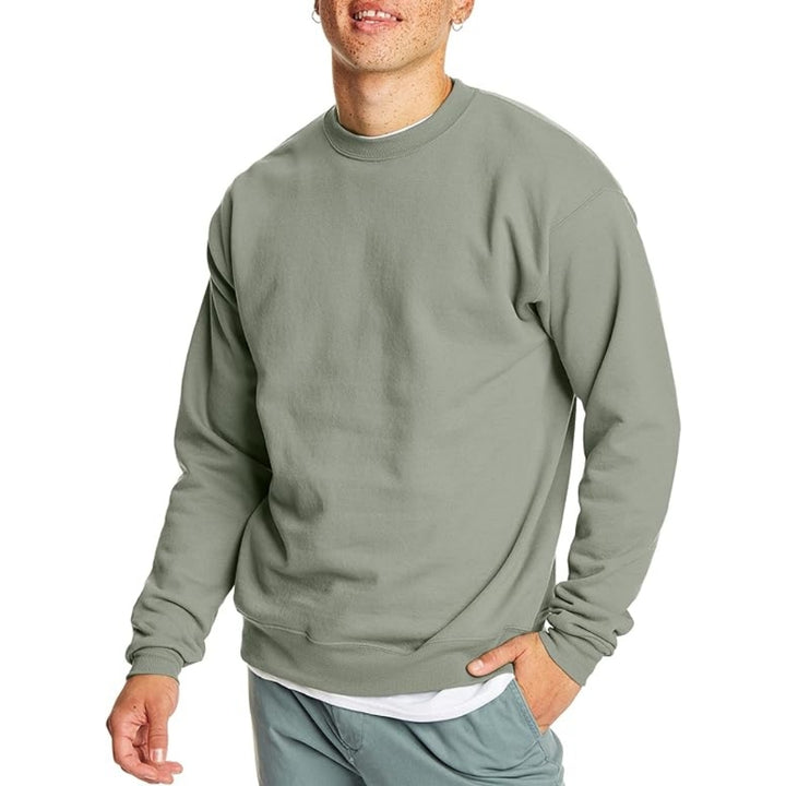 Engros pullover-sweatshirt med rund hals 