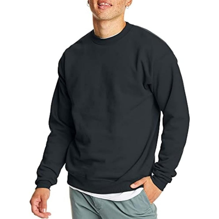 Engros pullover-sweatshirt med rund hals 