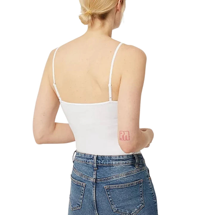 Women's Cotton Scoop Neck Adjustable Spaghetti Strap Cami Tank Tops