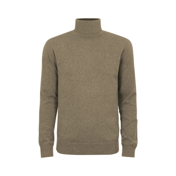 Mens Premium Cotton Turtleneck Long Sleeve Knit Sweater Supplier in Europe