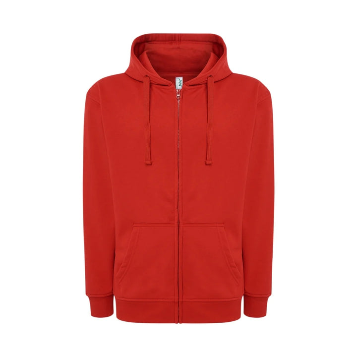 Men’s Long-sleeve Full-Zip Terry Hoodie Jacket Sweatshirt