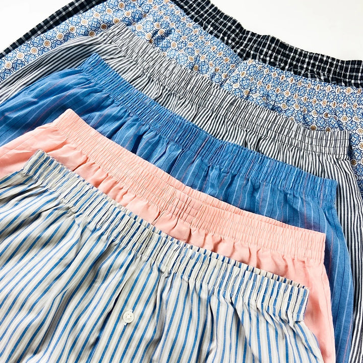 Mens Soft Breathable Cotton Woven Trunk Boxer Bulk Buy