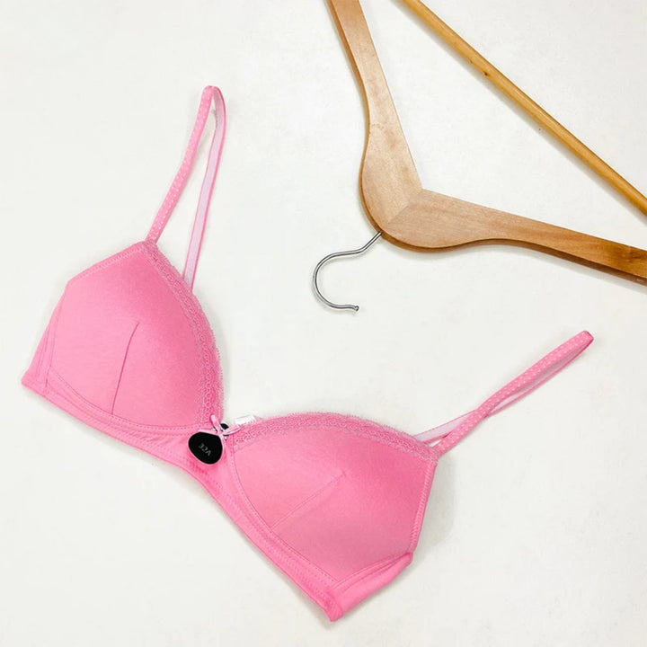 Dame uden bøjle, polstret push-up bh