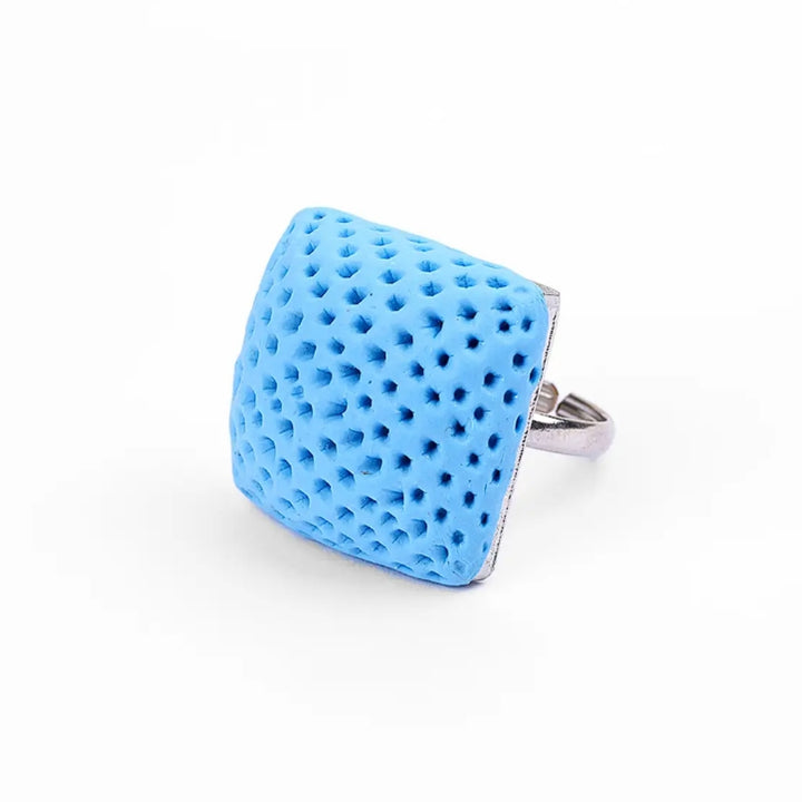 Lerperler i messingring