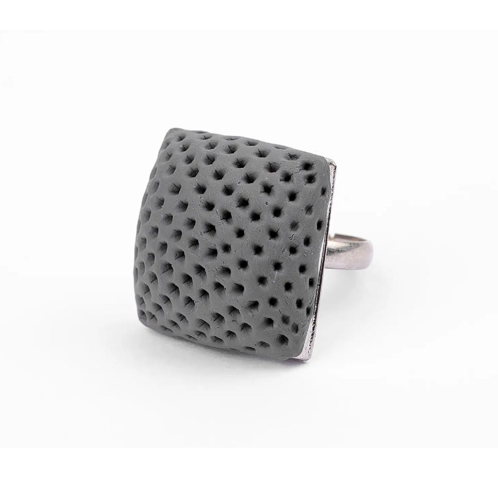 Lerperler i messingring