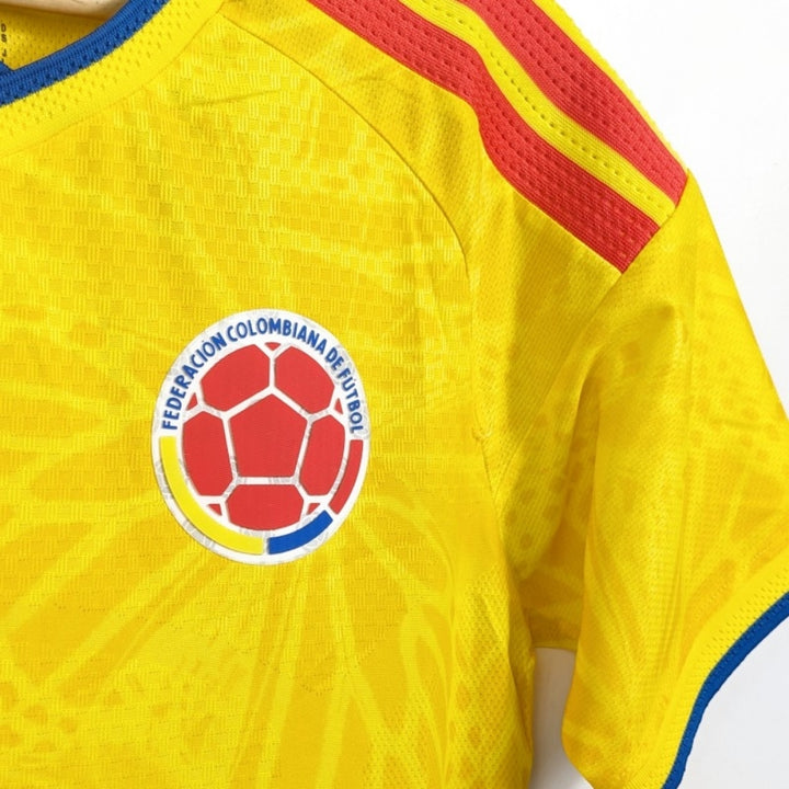 Colombia 2026 Home Player Kit Half Sleeve Soccer Jersey